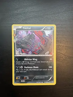 Pokemon - Yveltal RC16/RC32 2016 - Generations Radiant Collection Uncommon HP - Image 1