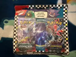 Pokemon Back to School Gengar Eraser Blister NEW Sealed Shelf Damaged - Image 1