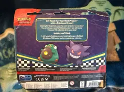 Pokemon Back to School Gengar Eraser Blister NEW Sealed Shelf Damaged - Image 2
