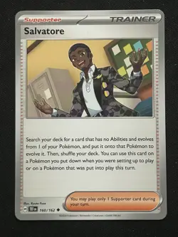 Pokemon - Salvatore - 160/162 - Temporal Forces - Build Your Tournament Deck! - Image 1