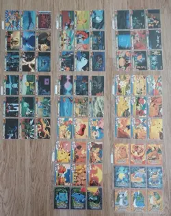 Topps Pokemon the First Movie Complete Set 72 Blue Logo 1st Ed. LP Excellent! - Image 1