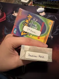 Topps Pokemon the First Movie Complete Set 72 Blue Logo 1st Ed. LP Excellent! - Image 3