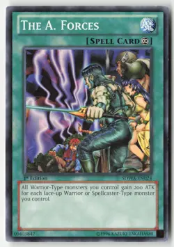 Yugioh - The A. Forces SDWA-EN024 1st Edition - Structure Deck: Samurai Warlords - Image 1