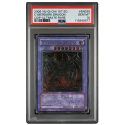 YUGIOH PSA 10 EURO Cyberdark Dragon CDIP-EN035 Ultimate Rare 1st Edition *5577 - Image 1