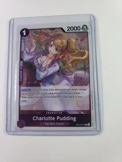 One Piece Charlotte Pudding OP12-071 Legacy of the Master Foil - Image 3