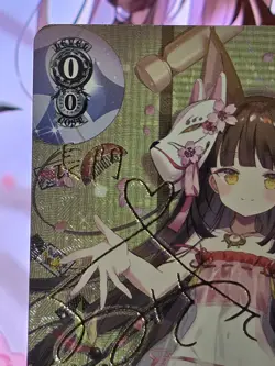 Weiss Schwarz Azur Lane Battleship, Nagato (English)(Gold Signature) listing 1 - Image 4