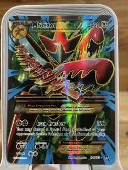 Pokemon TCG M Scizor EX Breakpoint Holo Ultra Rare Card - Image 1