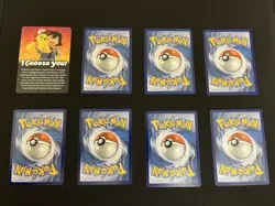 Ash's Pikachu I Choose You Movie Promo Set Of 7 Cards COMPLETE SM108-114 POKEMON - Image 2