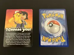 Ash's Pikachu I Choose You Movie Promo Set Of 7 Cards COMPLETE SM108-114 POKEMON - Image 4