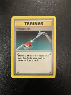 Maintenance - 83/102 - NM - Base Set - Uncommon - Pokemon Card - Unlimited - TCG - Image 1