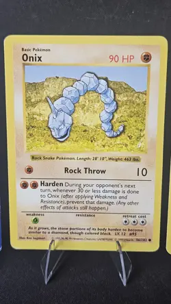 Vintage Pokemon WoTC Shadowless Lot - Seel, Doduo, Onix, Drowzee - 4 Cards - Image 4