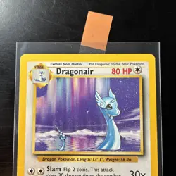 Pokemon Dragonair Card 18/102 Base Set Non-Holo Rare Vintage 1999 WOTC - Image 2