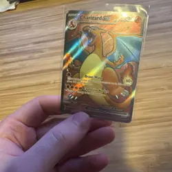 Pokemon TCG Charizard EX 183/165 Scarlet & Violet 151 Ultra Rare Card - Image 5