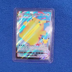 Pokemon TCG Celebrations Pikachu VMAX & V Holo Full Art Card Lot 4 Nintendo - Image 5