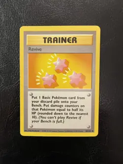 Revive 89/102 - NM - Base Set - Regular Unlimited Uncommon Pokemon TCG Card - Image 1