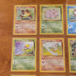 Pokemon Jungle Booster Open Pack & 9 Jungle Set Cards Wizards of the Coast 1999 - Image 5
