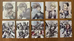 Gundam Card - All 10 Gundam Wing Resources (PB01 Premium Accessory Set) ENGLISH - Image 1