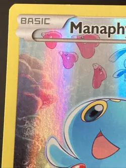 Pokemon Card Manaphy Full Art Black Star Promo XY113 Mythical Collection - Image 2