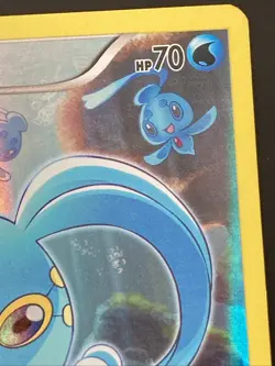 Pokemon Card Manaphy Full Art Black Star Promo XY113 Mythical Collection - Image 3
