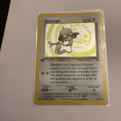 Pokemon card, Neo Discovery Smeargle holo 1st 11/75 in NM. Condition. - Image 1