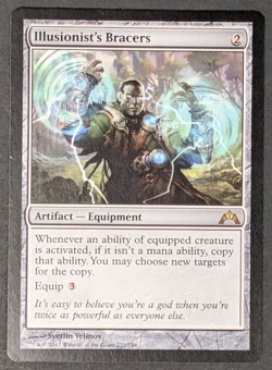 MTG Card - 1x Illusionist's Bracers - Gatecrash - LP - Rare Magic The Gathering - Image 1