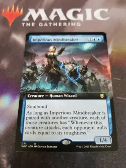 MTG. 2x Imperious Mindbreaker. Borderless. Innistrad: Crimson Vow. Pack Fresh - Image 1