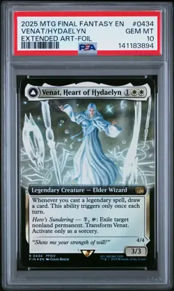 2025 #0434 HYDAELYN, THE MOTHERCRYSTAL/VENAT, HEART OF HYDAELYN PSA 10 - Image 1