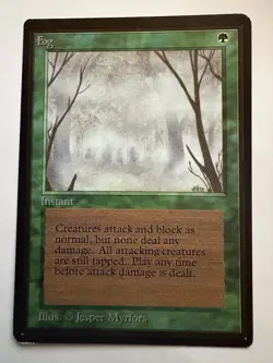 Fog - Beta Edition - Magic The Gathering TCG - Image 1