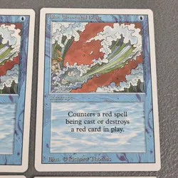4x Blue Elemental Blast X4 MTG Revised Edition Magic The Gathering LP Playset - Image 5