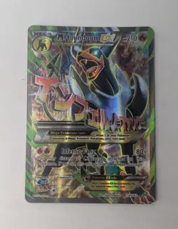 Pokemon TCG M Houndoom EX Ultra Rare Full Art 154/162 Breakthrough - Image 1