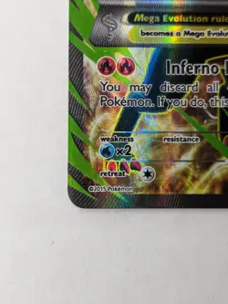 Pokemon TCG M Houndoom EX Ultra Rare Full Art 154/162 Breakthrough - Image 3