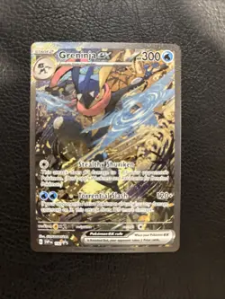 Pokemon Greninja EX Full Art Promo Holo 132 SVP Black Star 300 HP Card - Image 1