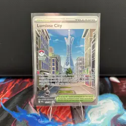 Pokemon TCG Lumiose City Full Art 111/088 Perfect Order Near Mint - Image 1
