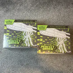 2 x Pokemon TCG Perfect Order ETB - New & Sealed - Image 1