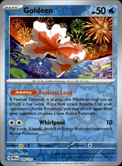 Goldeen 020/131 Reverse Holo - Pokemon SV: Prismatic Evolutions NM - Image 1