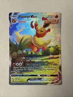 Flareon VMAX SWSH180 Sword & Shield Promo Alternative Art Pokemon TCG - Image 1