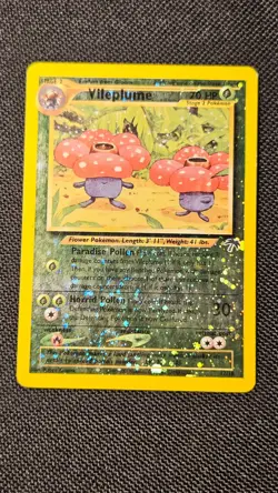 Pokemon Vintage Southern Islands Reverse Holo Vileplume 17/18w/Swirl - LP - Image 2