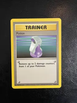 Potion Trainer 94/102 - NM Near Mint - Base Set 1999 - Vintage TCG Pokemon Card - Image 1