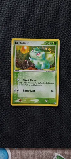 Bulbasaur 54/112 Reverse Holo Pokemon EX FireRed & LeafGreen 2004 Vintage LP - Image 1