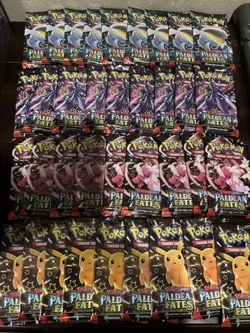 Pokemon Paldean Fates x36 Pack Lot Art Set Booster Box Equivalent W Case Sealed - Image 1