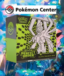 Pokemon Center! Perfect Order ETB Elite Trainer Box 11 Packs | Ships 3/27 - Image 1