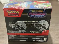 Pokemon TCG Mega Evolution Phantasmal Flames Booster Box 36 Packs New & Sealed - Image 1