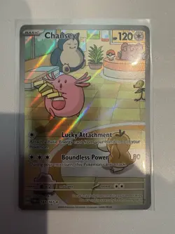 Pokemon Chansey 187/167 Sv06 Twilight Masquerade Holo 120 HP Illustration Rare - Image 1