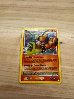 Pokemon TCG Magmortar Lv.X 123/123, Mysterious Treasures, NM, HOLO Ultra Rare - Image 1