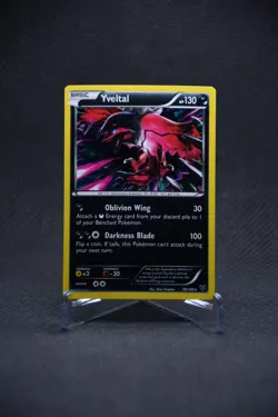 Yveltal XY Base Set 78/146 Pokemon Holo Rare Foil LP - Image 1