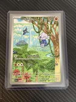 Meditite 153/142 Pokemon TCG S&V Stellar Crown Illustration Rare Holo NM - Image 1