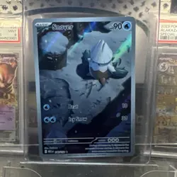 Snover 140/132 Me01 Mega Evolution Illustration Rare Full Art Holo Pokemon TCG - Image 1