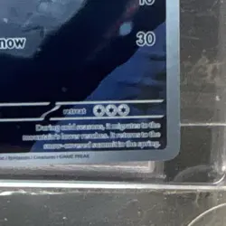 Snover 140/132 Me01 Mega Evolution Illustration Rare Full Art Holo Pokemon TCG - Image 3