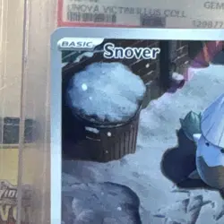 Snover 140/132 Me01 Mega Evolution Illustration Rare Full Art Holo Pokemon TCG - Image 5