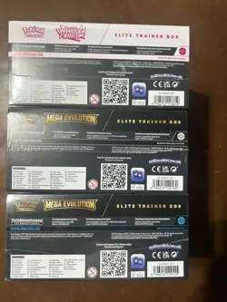 Pokemon White Flare & Mega Evolution 3 Box Trainer Bundle Unopened. - Image 4